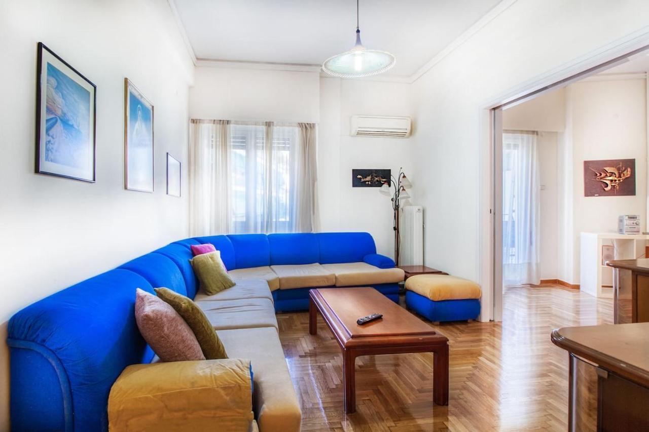 Spacious flat near Ampelokipoi metro station Atena Exterior foto